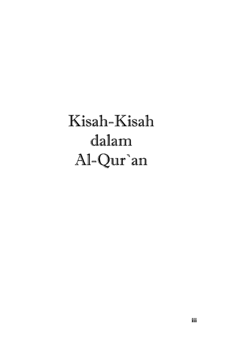 Kisah-Kisah dalam Al-Qur’an (BM) (1)-1